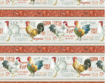Early to Rise 89155 color 935 ( Border Print)