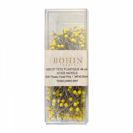 Yellow Head Quilting Pin 44 mm - 1 3/4in 500ct