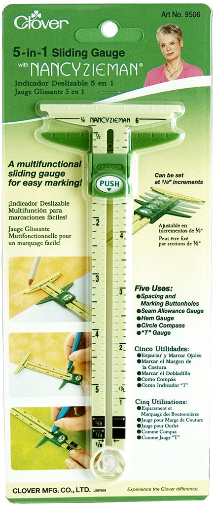Nancy Zieman 5-in-1 Sliding Gauge