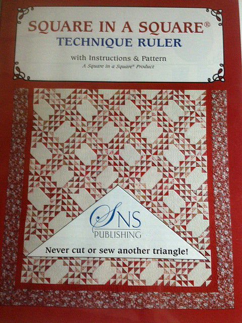 Square in a Square Technique Ruler