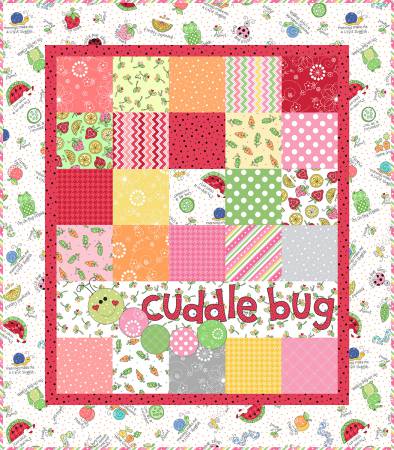 Kimberbell's Lil' Sprout Quilt Kit- Pink- 31" x 35"