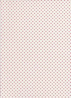 Le Creme Dots C600 80 Red on White