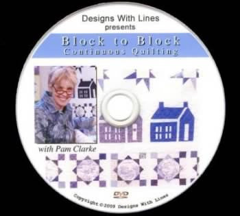 Block to Block Custom Quilting Sketchbook/DVD Combo
