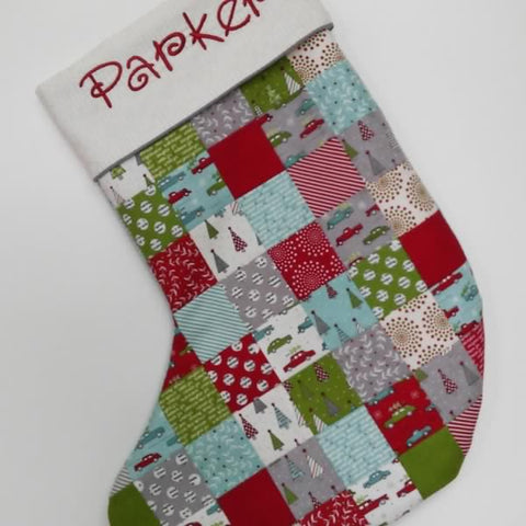 Easy Piecing Stocking Kit